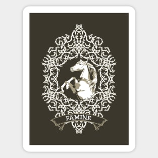 Famine - Horsemen of the Apocalypse Sticker